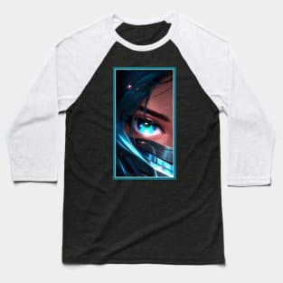 Anime Girl Eye | Quality Anime Artwork | Anime Aesthetic | Manga Anime Art Baseball T-Shirt